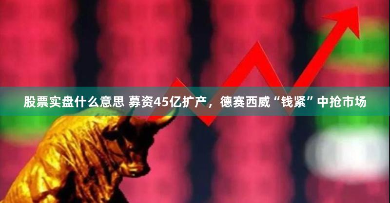 股票实盘什么意思 募资45亿扩产，德赛西威“钱紧”中抢市场